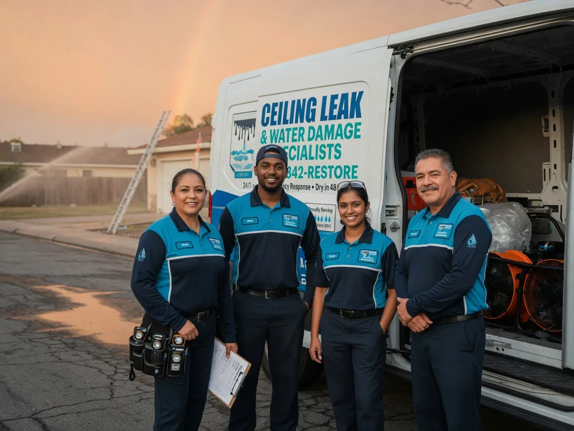 Ceiling Leak Cleanup company in Parshall, ND
