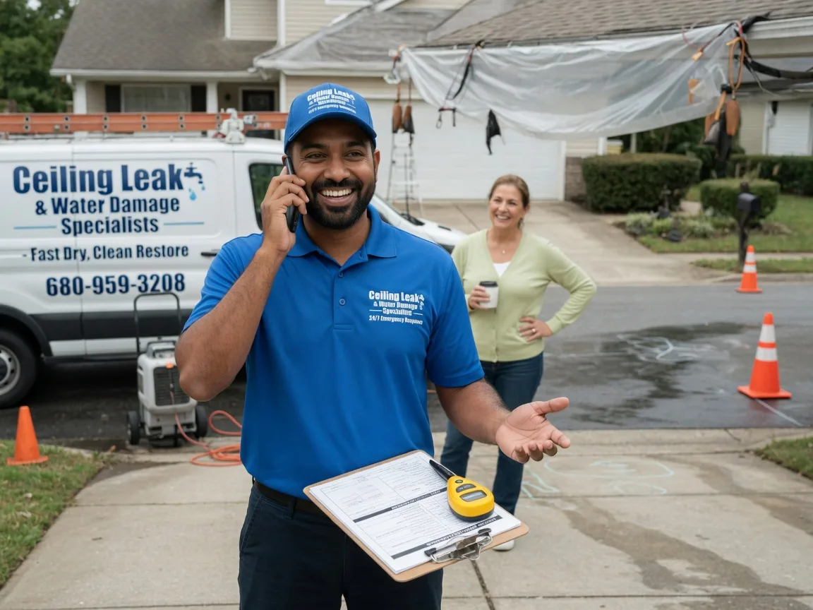Ceiling Leak Cleanup Parshall, ND FAQs